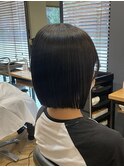 【切りっぱなしボブ×トリートメント】デザインカラー/林愛華