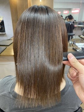 アンジェリカ 天理店(ANGELICA) 艶髪メニューストレートBeforeafter【川崎優太】angelica天理店