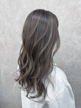 アルドーレ(Ardore) コントラスト極ハイライト☆グレーベージュ