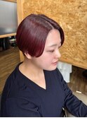 ローズカラー×ショート