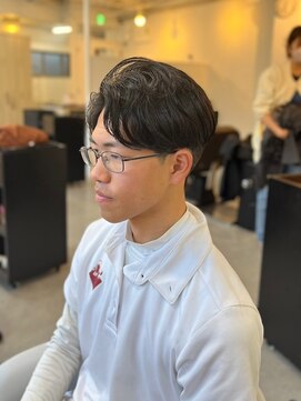 メンズカット バイ ソイクフ(メンズカット by SOY-KUFU) 20代30代40代◎韓国マッシュスペインカールブールブラック