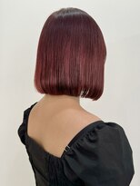 サクラ オモテサンドウ(SAKURA)&nbsp;ボルドーカラー ブリーチカラー 表参道