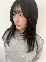 オンド(onde) レイヤーカット　ミディアムヘア