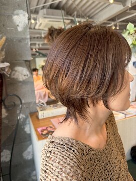 ギネス(Giness) ミニウルフ大人の軽やかレイヤーショート