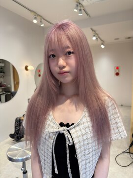 スタン 渋谷(Stam) ホワイトピンク［ピンクベージュ/ピンク/ラベンダーピンク］