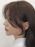 【佐藤指名限定】横顔美人コース♪全体+前髪+顔まわりカット+カラー