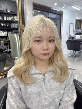 ザ アクネ 岡崎竜美丘店(THE ACNE) ◎韓国レイヤー_ハイトーン