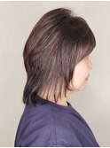 30代40代50代×ミディアムレイヤー×イノアカラー×ハイライト