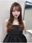 レイヤーカット/韓国レイヤー/髪質改善/縮毛矯正/韓国/渋谷/20代
