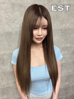 エスト 大阪梅田(EST) レミー100%高級人毛/53cm☆シールエクステ100枚