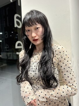 ロングレイヤー/ロングパーマ/パーマヘア/レイヤーカット