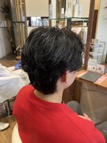 ジップ 浜田店(zip)&nbsp;メンズニュアンスパーマ×20代モテ髪