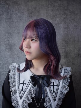 カプセル(capsule) デザインカラー ピンク × ラベンダー