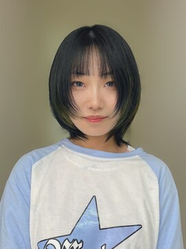 マッシュマシェラ(MASHU MACHELA) デザインカラー／ウルフカット／レイヤーカット／東大阪