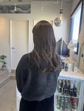 ロカ 表参道(loka) ミルクティーブラウン[表参道/髪質改善/ハイライト]Mai