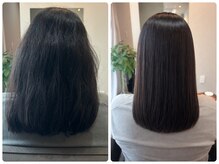 “年齢を重ねて髪にくせが出てきた”がくせ毛髪質改善ストレート、縮毛矯正