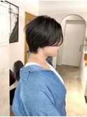 【mischハザマ】横顔がキレイ!ボブに飽きたら上品大人ショート◎