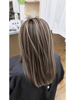 ヘアーズ ベリー 玉造店(hairs BERRY) 白髪ぼかしグレージュハイライト