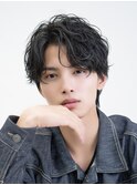 メンズカット無造作黒髪スパイキーショート刈り上げビジネス流行