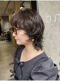 艶感黒髪 ナチュラルストレート x ショート(20代向け)