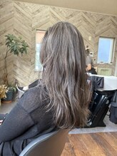 サンタベリー美容室&nbsp;大人ハイライトカラー×レイヤーカット