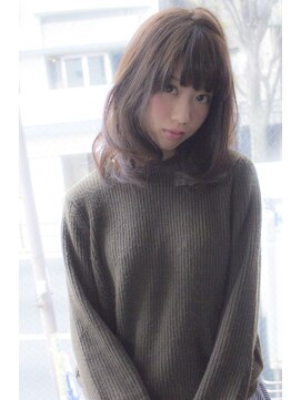 アバーブザビューティーアイランド(Above the beauty island) ブルーグレージュ×ふわミディ【吉祥寺Above】