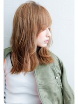 デザイナーズヘアー ラグジス(Designers hair LUXIS) ～【LUXIS】～フェミニティー×柔らかシナモンベージュ♪