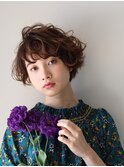 ショート×ゆるふわパーマMIX【ｓｙｌｐｈ吉祥寺】