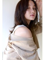 ミラバイグリーン(Mira by green)&nbsp;センターパート×ルーズ【フェザーロング】 ＃1