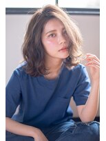 コットン 平塚店(Cotton)&nbsp;【cotton平塚】かきあげバング/ロブ/グレージュ