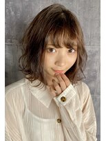 セラ バイ ユーレルム(SerA by U-REALM)&nbsp;匂わせ　アッシュベージュ　ボブ　担当　佃