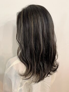 オル(Olu) 【MASAYA】コントラストハイライトカラー