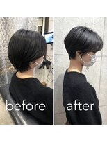 ヘアサロン ドットプラス 町田店(dot. plus)&nbsp;【中西里美】ハンサムショート☆dot.plus 町田