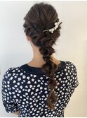 結婚式ヘアアレンジ*