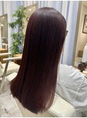 ロングヘアレッド【30代/40代/髪質改善/カラー】H