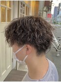 ツイストスパイラルパーマ 大阪メンズパーマ