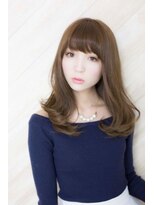 ゼン(Zen.) 大人可愛いマロンベージュセミロング京都御池【泉】