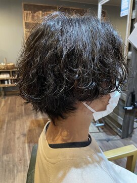 ヘアーデザイン ディードット(Hair design D.) 波巻きスパイラルパーマ