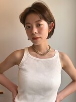 セーヌパス(CEINE PATH)&nbsp;ショート/ブリーチ/ダブルカラー/ベージュ