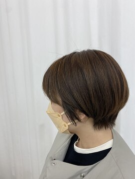 イケハ(IKEHA) マッシュショート×アッシュベージュ