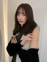 ノク(nok)&nbsp;セミディレイヤー_ショコラアッシュヘルシースタイルふんわり