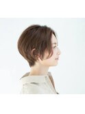 前髪なしでも小顔に見えるショート♪【髪質改善 武蔵浦和】