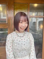 ラムネ&nbsp;purple bob。