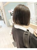 丸みボブ ミニボブ 切りっぱなしボブ