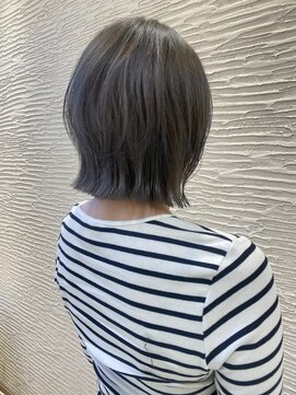 モリオ フロム ロンドン サッポロファクトリー店(morio FROM LONDON) 【morio】札幌ショート　外ハネ