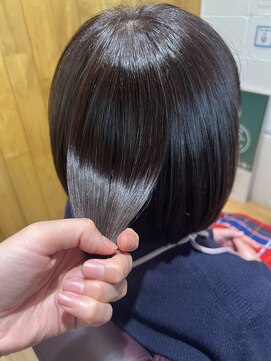 チアー ヘアリラクゼーション(cheer HAIRRELAXATION) 髪質改善トリートメント+ボブ