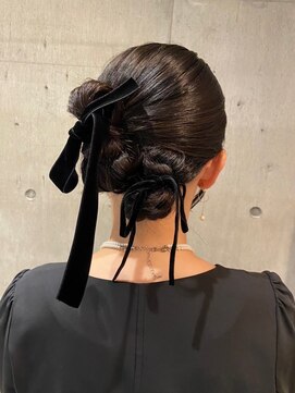 エイミー 伏見店(aemii) 大人可愛い!タイトなアップスタイル
