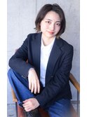 切りっぱなしボブ