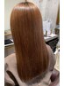 【新規Web予約限定】メンテナンスカット＋髪質改善カラー＋改善ケア¥７９８０