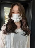 インナーカラーケアブリーチイヤリングカラーハイライトレイヤー